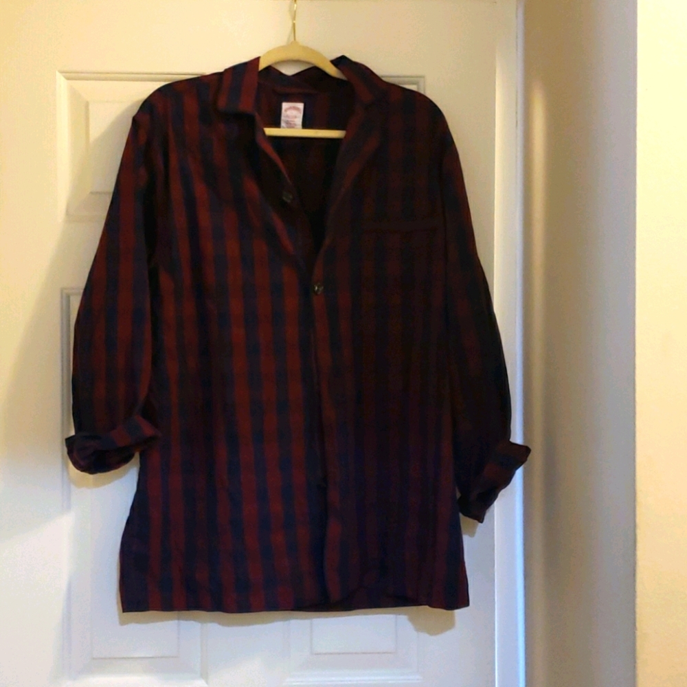 Brooks bros pajama shirt